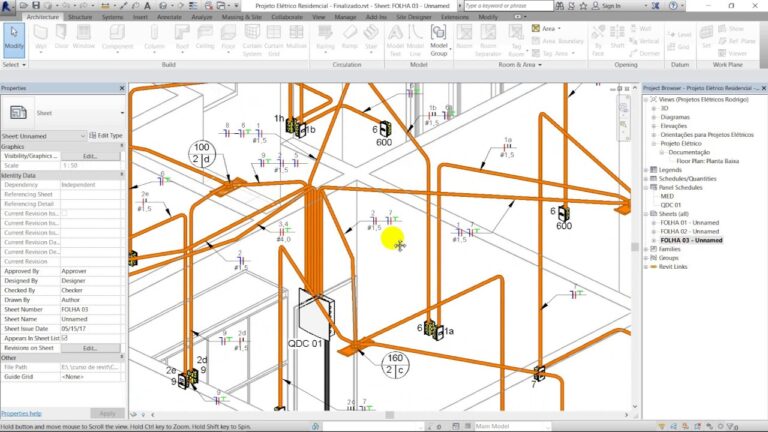 Template Revit para projetos elétricos: como ganhar produtividade na prática